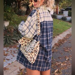 Princess Polly Unity Check Flannel Shirt. Size 6